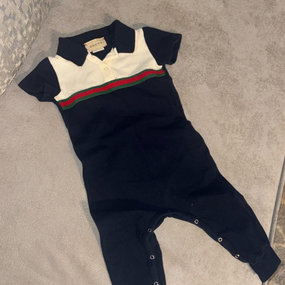 Gucci Cotton One-Piece. 9/12 month size